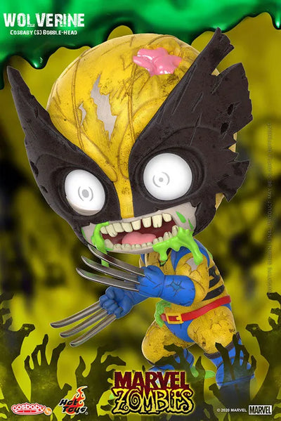 CosBaby "Marvel Comics" [Size S] "Marvel Zombies" Wolverineㅤ – Hot Toys – ActionFigureBrasil — ângulo diferente