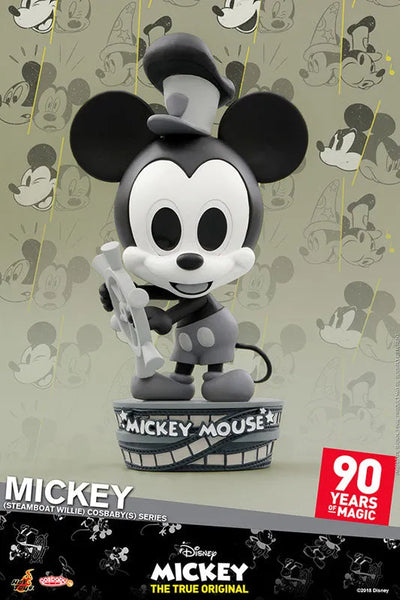 CosBaby "Mickey Mouse Screen Debut 90th Anniversary" [Size S] Mickey Mouse ("Steamboat Willie" Ver.)ㅤ – Puella Magi Madoka Magica – ActionFigureBrasil