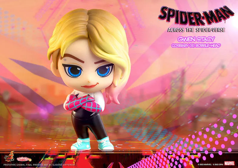 CosBaby - Spider-Man: Across the Spider-Verse - Gwen Stacy (Hot Toys)ㅤ – Hot Toys – ActionFigureBrasil