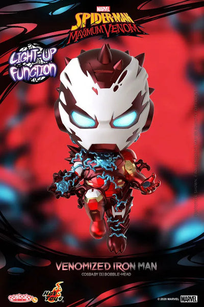 CosBaby "Spider-Man: Maximum Venom" [Size S] Iron Man (Venomized Ver.)ㅤ – Hot Toys – ActionFigureBrasil