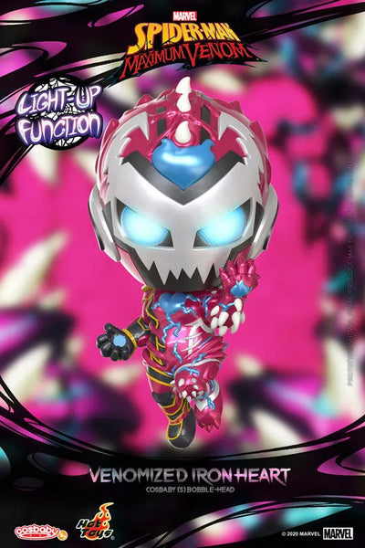 CosBaby "Spider-Man: Maximum Venom" [Size S] Ironheart (Venomized Ver.)ㅤ – Hot Toys – ActionFigureBrasil