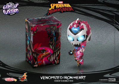 CosBaby "Spider-Man: Maximum Venom" [Size S] Ironheart (Venomized Ver.)ㅤ – Hot Toys – ActionFigureBrasil — close