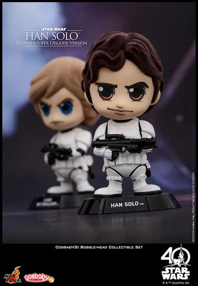 CosBaby "Star Wars" [Size S] Luke Skywalker & Han Solo (Stormtrooper Ver.) (2Figure Set)ㅤ – Puella Magi Madoka Magica – ActionFigureBrasil — close