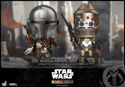 CosBaby "The Mandalorian " [Size S] Mandalorian & IG-11 (2 Figures Set)ㅤ – Hot Toys – ActionFigureBrasil