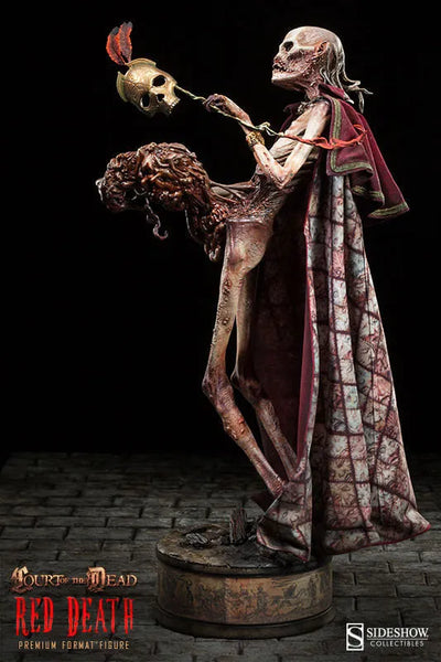 Court of the Dead 1/4 Scale Premium Figure - The Red Deathㅤ – Sideshow Collectibles – ActionFigureBrasil — acessórios