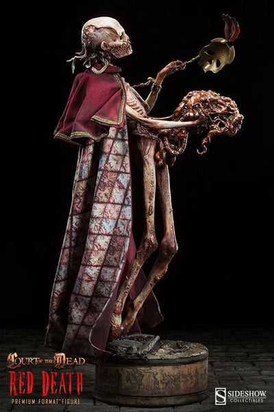 Court of the Dead 1/4 Scale Premium Figure - The Red Deathㅤ – Sideshow Collectibles – ActionFigureBrasil — ambientada