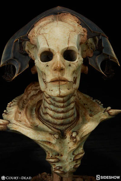 Court of the Dead - Legendary Scale Bust: Xiall The Revolve of Boneㅤ – Sideshow Collectibles – ActionFigureBrasil — iluminação de estúdio