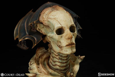 Court of the Dead - Legendary Scale Bust: Xiall The Revolve of Boneㅤ – Sideshow Collectibles – ActionFigureBrasil — ângulo diferente