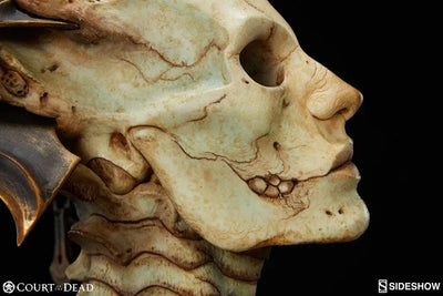 Court of the Dead - Legendary Scale Bust: Xiall The Revolve of Boneㅤ – Sideshow Collectibles – ActionFigureBrasil — close