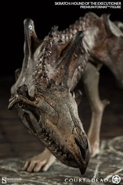 Court of the Dead - PFF Skratch: Hound of the Executionerㅤ – Sideshow Collectibles – ActionFigureBrasil — ângulo diferente