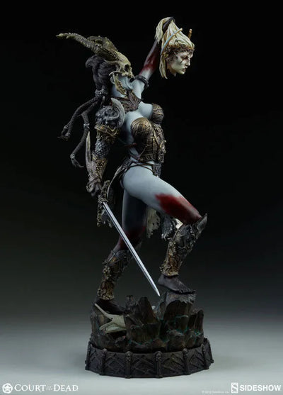 Court of the Dead - Premium Format Figure: Kier / Death's Warbringer(Provisional Pre-order)ㅤ – Sideshow Collectibles – ActionFigureBrasil — embalagem