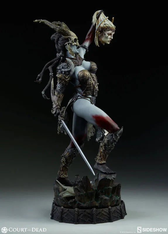 Court of the Dead - Premium Format Figure: Kier / Death's Warbringer(Provisional Pre-order)ㅤ – Sideshow Collectibles – ActionFigureBrasil