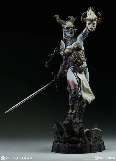 Court of the Dead - Premium Format Figure: Kier / Death's Warbringer(Provisional Pre-order)ㅤ – Sideshow Collectibles – ActionFigureBrasil — acessórios