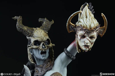 Court of the Dead - Premium Format Figure: Kier / Death's Warbringer(Provisional Pre-order)ㅤ – Sideshow Collectibles – ActionFigureBrasil — ambientada
