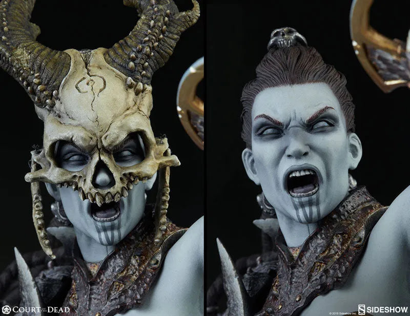 Court of the Dead - Premium Format Figure: Kier / Death's Warbringer(Provisional Pre-order)ㅤ – Sideshow Collectibles – ActionFigureBrasil