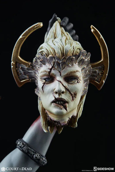 Court of the Dead - Premium Format Figure: Kier / Death's Warbringer(Provisional Pre-order)ㅤ – Sideshow Collectibles – ActionFigureBrasil — close