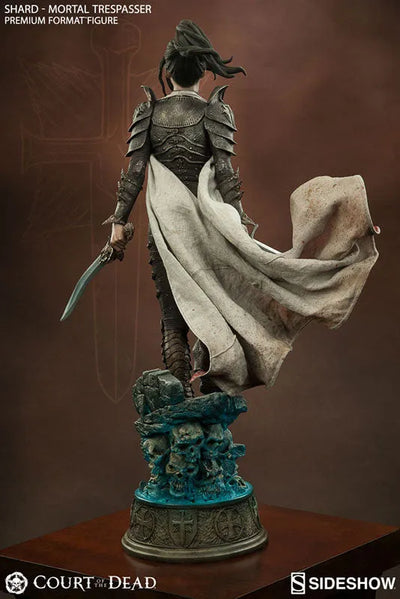 Court of the Dead - Premium Format Figure: Shard/Mortal Trespasserㅤ – Sideshow Collectibles – ActionFigureBrasil — embalagem
