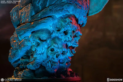 Court of the Dead - Premium Format Figure: Shard/Mortal Trespasserㅤ – Sideshow Collectibles – ActionFigureBrasil — embalagem