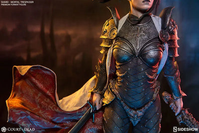 Court of the Dead - Premium Format Figure: Shard/Mortal Trespasserㅤ – Sideshow Collectibles – ActionFigureBrasil — iluminação de estúdio