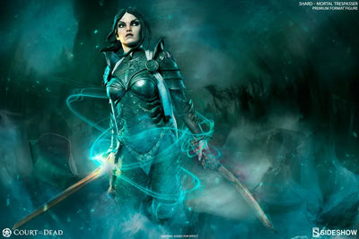 Court of the Dead - Premium Format Figure: Shard/Mortal Trespasserㅤ – Sideshow Collectibles – ActionFigureBrasil — ângulo diferente