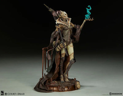 "Court of the Dead" Prestige Statuette Collection Xiall /Osteomancer's Vision(Provisional Pre-order)ㅤ – Sideshow Collectibles – ActionFigureBrasil — detalhe do produto