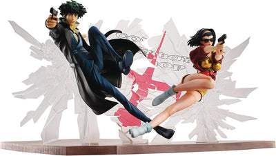 Cowboy Bebop - Faye Valentine - Spike Spiegel - 1/8 - 1st GIG set (MegaHouse)ㅤ – MegaHouse – ActionFigureBrasil