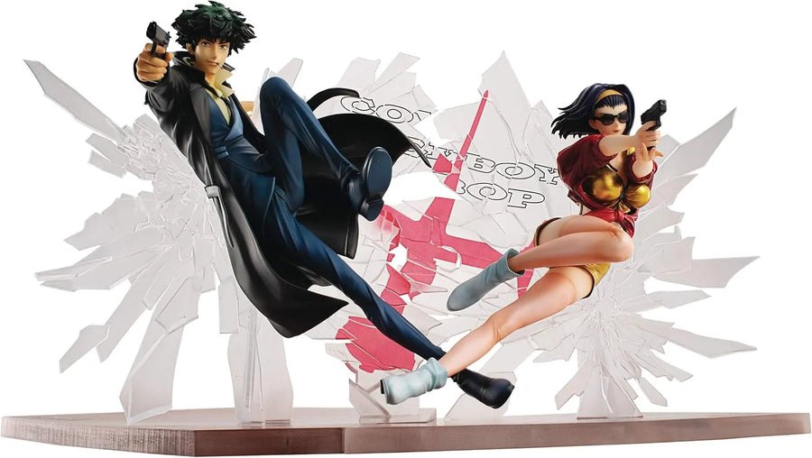 Cowboy Bebop - Faye Valentine - Spike Spiegel - 1/8 - 1st GIG set (MegaHouse)ㅤ – MegaHouse – ActionFigureBrasil