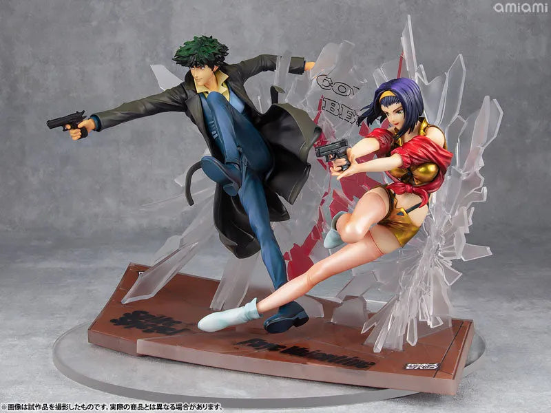 Cowboy Bebop - Faye Valentine - Spike Spiegel - 1/8 - 1st GIG set (MegaHouse)ㅤ – MegaHouse – ActionFigureBrasil