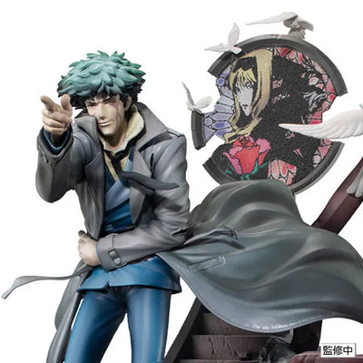 Cowboy Bebop - Spike Spiegel - 1/8 - 2nd GIG (MegaHouse) [Shop Exclusive]ㅤ – MegaHouse – ActionFigureBrasil — embalagem