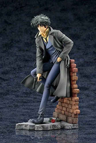 Cowboy Bebop: Spike Spiegel 1/8 ARTFX Jㅤ – Kotobukiya – ActionFigureBrasil — ângulo diferente