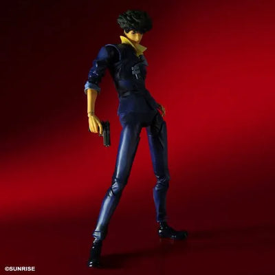 Cowboy Bebop - Spike Spiegel - Play Arts Kai (Square Enix)ㅤ – Square Enix – ActionFigureBrasil — ângulo diferente