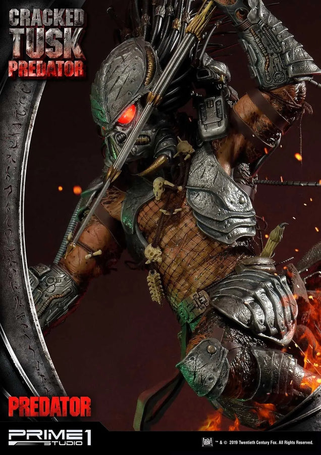 Cracked Tusk Predator (Exclusive Version) Predator (Comics) – Prime1Studio – ActionFigure Brasil