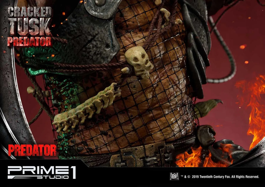 Cracked Tusk Predator (Exclusive Version) Predator (Comics) – Prime1Studio – ActionFigure Brasil