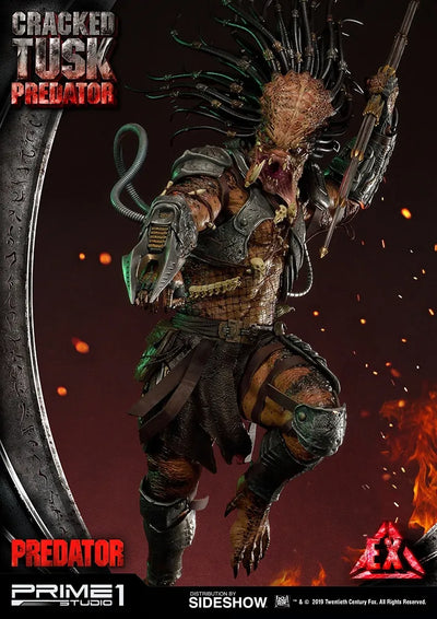 Cracked Tusk Predator - LIMITED EDITION: 300 (Exclusive) – Prime 1 Studio – ActionFigure Brasil — detalhe do produto