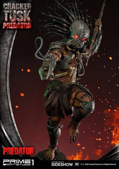 Cracked Tusk Predator - LIMITED EDITION: 300 (Exclusive) – Prime 1 Studio – ActionFigure Brasil — embalagem