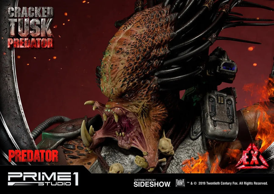 Cracked Tusk Predator - LIMITED EDITION: 300 (Exclusive) – Prime 1 Studio – ActionFigure Brasil