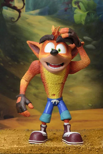 Crash Bandicoot - Crash Bandicoot 5.5 Inch Action Figureㅤ – NECA – ActionFigureBrasil — close