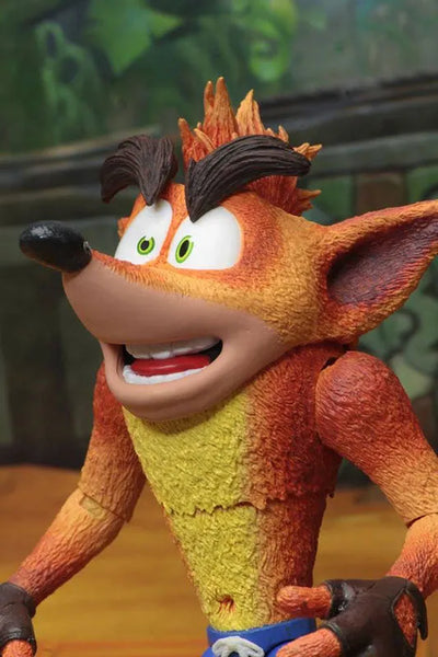 Crash Bandicoot - Crash Bandicoot 5.5 Inch Action Figureㅤ – NECA – ActionFigureBrasil — embalagem