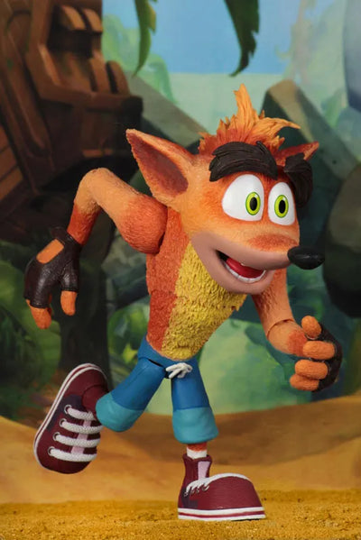 Crash Bandicoot / Crash Bandicoot 5.5 Inch Ultra Deluxe Action Figureㅤ – NECA – ActionFigureBrasil — embalagem