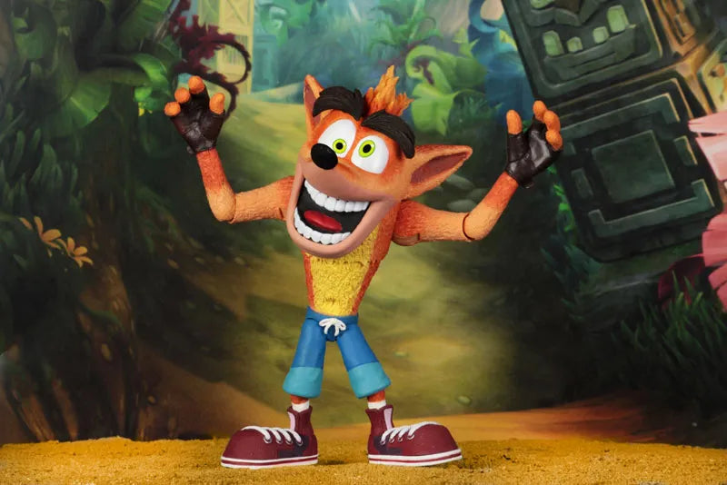 Crash Bandicoot / Crash Bandicoot 5.5 Inch Ultra Deluxe Action Figureㅤ – NECA – ActionFigureBrasil