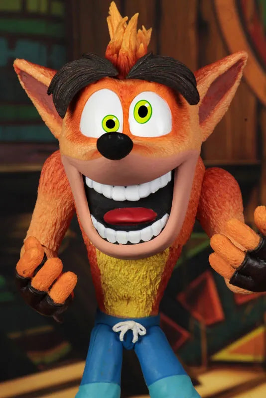 Crash Bandicoot / Crash Bandicoot 5.5 Inch Ultra Deluxe Action Figureㅤ – NECA – ActionFigureBrasil