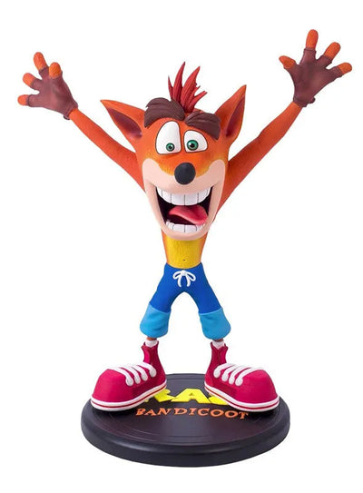 Crash Bandicoot - Crash Bandicoot 9 Inch PVC Statueㅤ – First 4 Figures – ActionFigureBrasil
