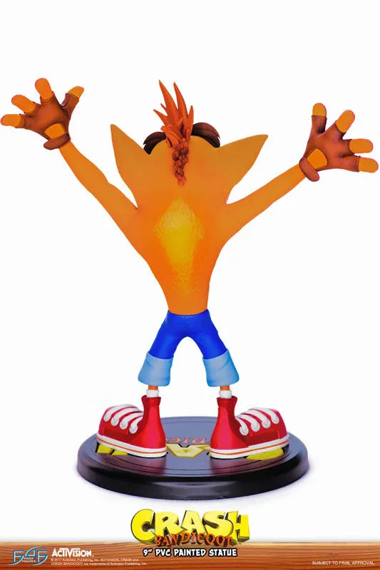 Crash Bandicoot / Crash Bandicoot 9 Inch PVC Statueㅤ – First 4 Figures – ActionFigureBrasil