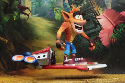 Crash Bandicoot - Hover Board Crash Bandicoot 5.5 Inch Action Figureㅤ – NECA – ActionFigureBrasil — ambientada