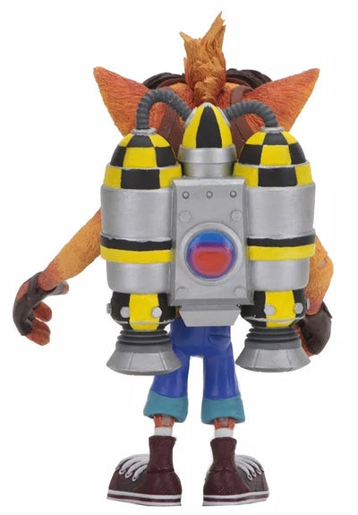 Crash Bandicoot / Jet-pack Crash Bandicoot 5.5 Inch Action Figureㅤ – NECA – ActionFigureBrasil — detalhe do produto