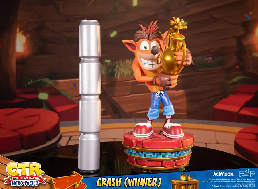 Crash (Winner) (Standard Edition) - LIMITED EDITION – First 4 Figures – ActionFigure Brasil