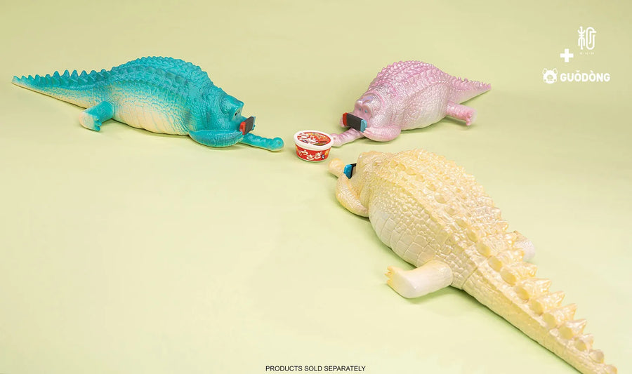 Crawling Crocodile (Blue) – Manas SUM – ActionFigure Brasil