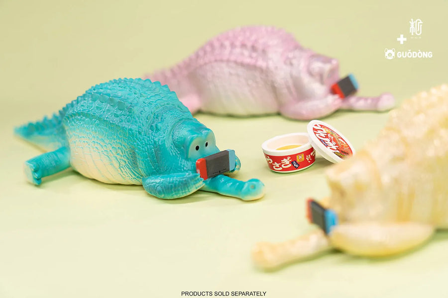 Crawling Crocodile (Peach) (Pink) – Manas SUM – ActionFigure Brasil