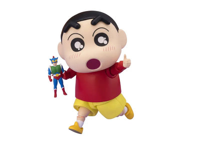 Crayon Shin-chan - Action Kamen - Nohara Shinnosuke - S.H.Figuarts (Bandai Spirits)ㅤ – Bandai Spirits – ActionFigureBrasil