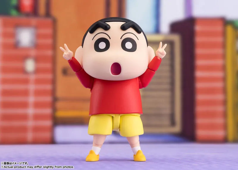 Crayon Shin-chan - Action Kamen - Nohara Shinnosuke - S.H.Figuarts (Bandai Spirits)ㅤ – Bandai Spirits – ActionFigureBrasil